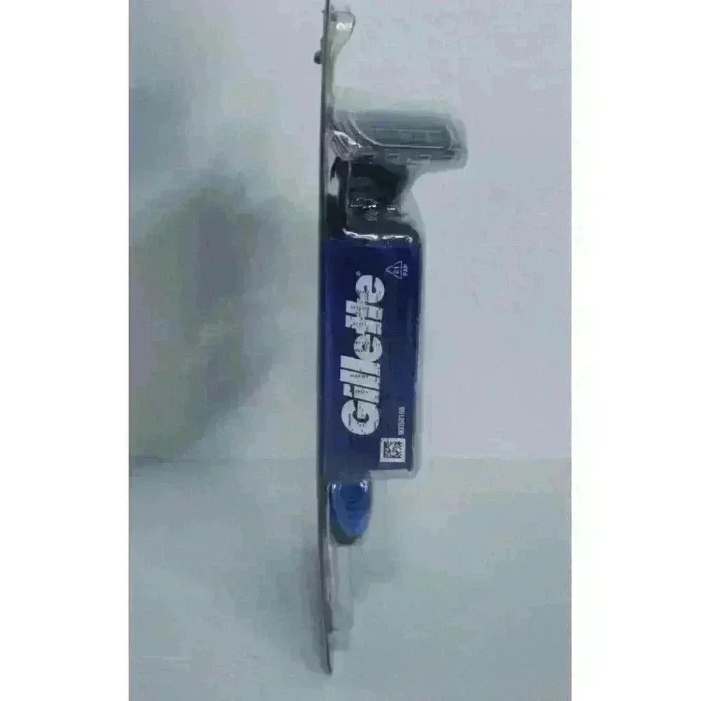 Gillette Blue3 Blue 3 Cool Comfort ~4 Disposable Razors with Comfortgel Unopened